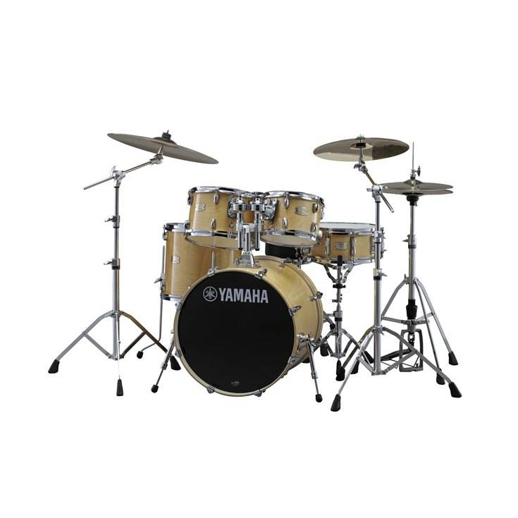 Yamaha Stage Custom Birch 5Piece Acoustic Drum Set with SABIAN SBR