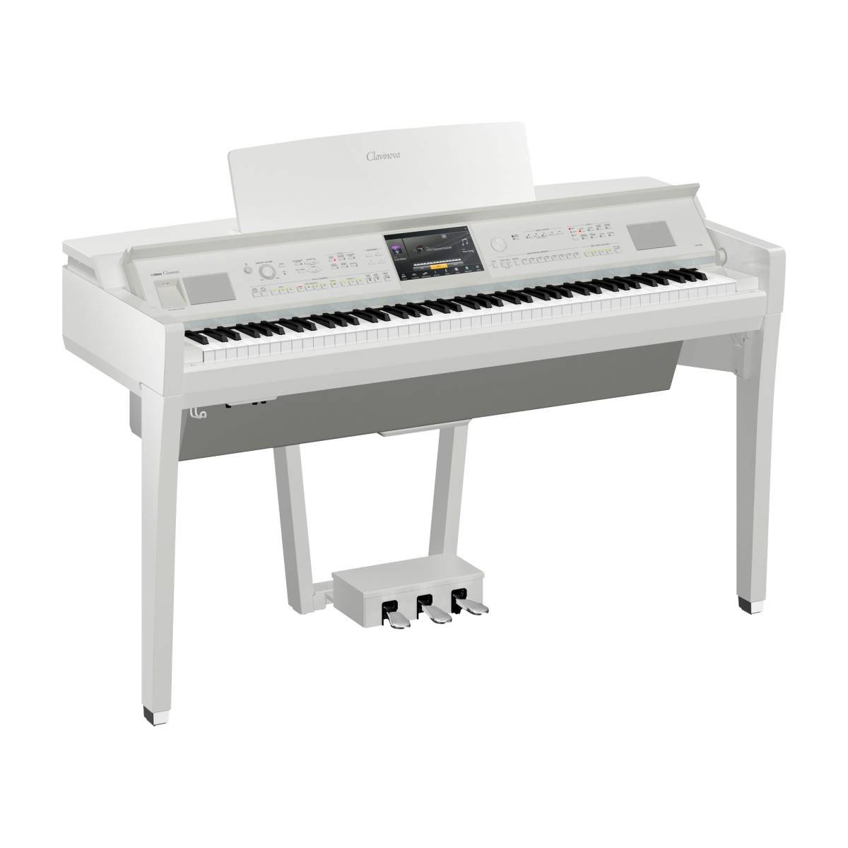 Yamaha Clavinova CVP809 Digital Piano With Piano Bench Polished