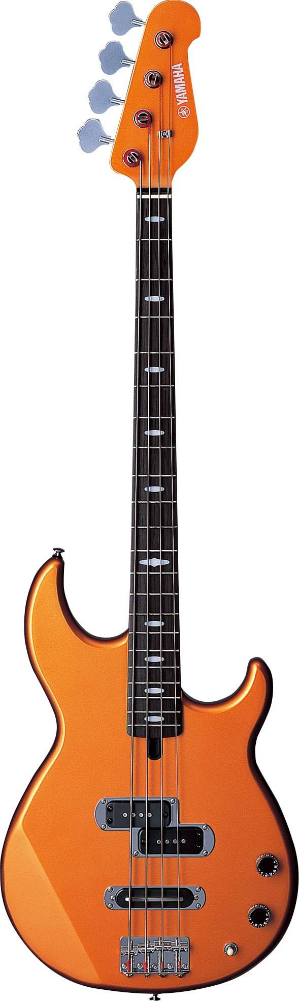 Yamaha BB414 4 String Electric Bass Guitar Orange Metallic (BB414)